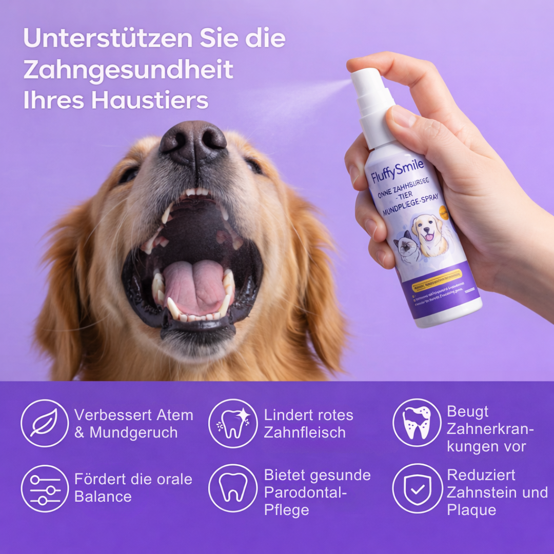 Zahnpflege-Spray für Haustiere II Tierarzt empfohlen