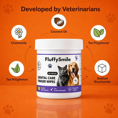 FluffySmile Finger Wipes II For Fresher Breath