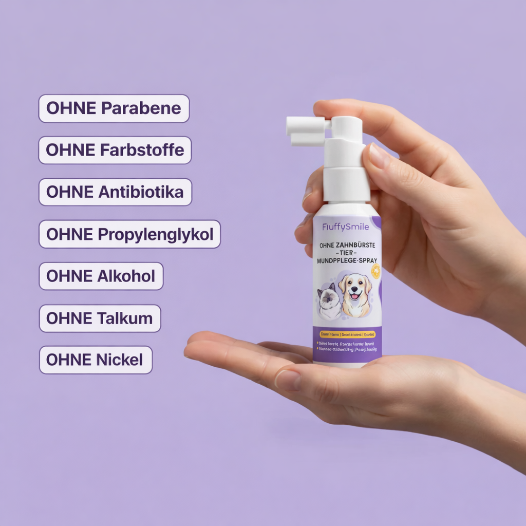 Zahnpflege-Spray für Haustiere II Tierarzt empfohlen