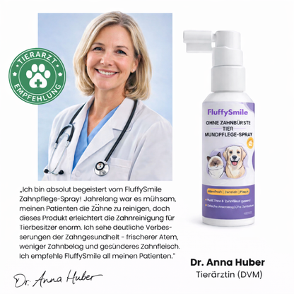 Zahnpflege-Spray für Haustiere II Tierarzt empfohlen